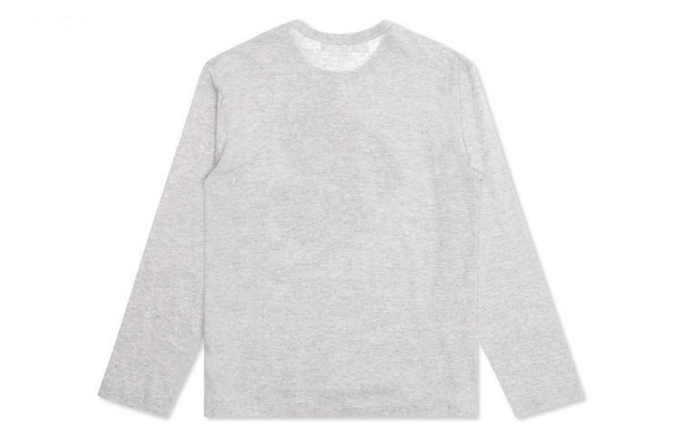 COMME des GARCONS PLAY Side Heart Long Sleeves Tee 'Grey' AZ-T268-051 - 2