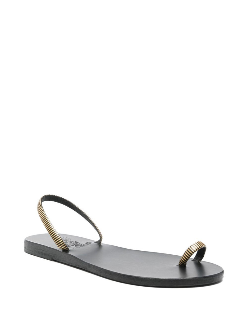 ANCIENT GREEK SANDALS Nora chain-embellished sandals outlook