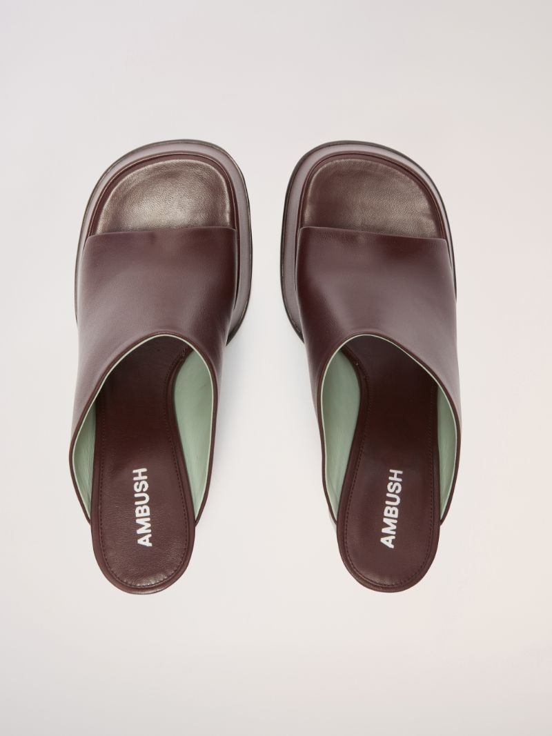 ★AMBUSH★Platform Mule★ブルー★ Ambush PLATFORM MULE | REVERSIBLE