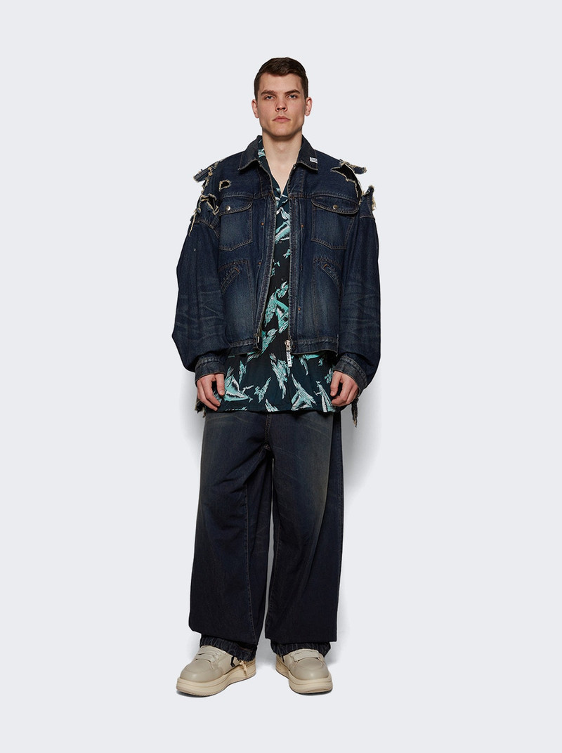 Vintage Like Aloha Shirt Black 5