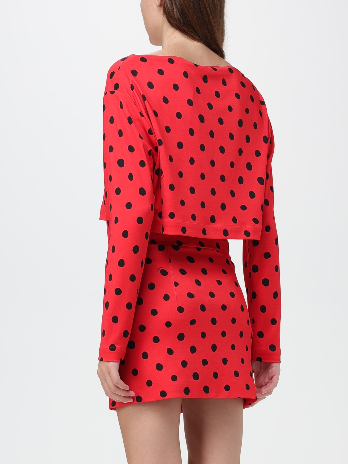 Marni blouse in stretch viscose with Polka Dots - 3