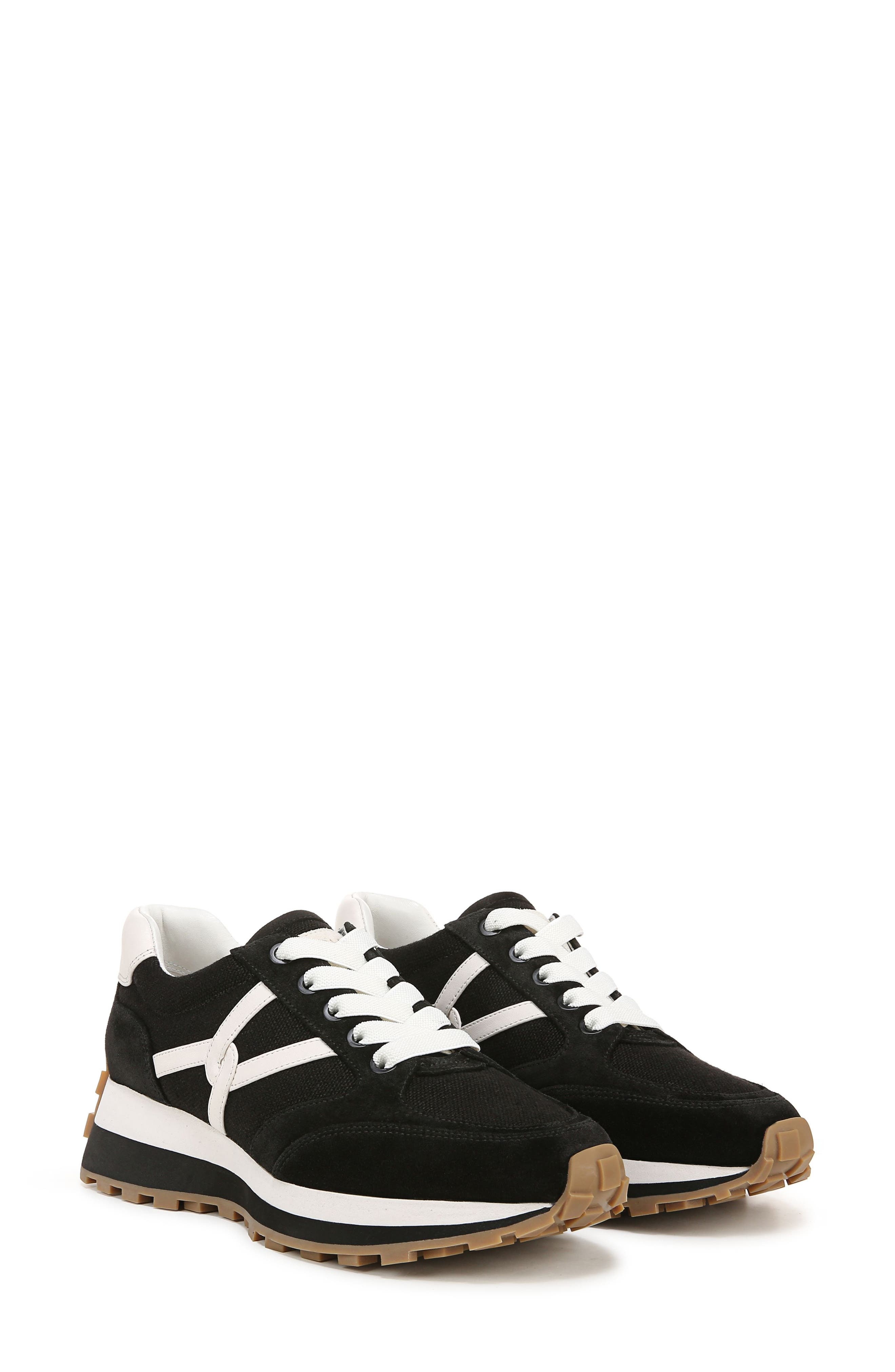 Veronica Beard Valentina Slip-On Sneaker in Black/white at Nordstrom - 9