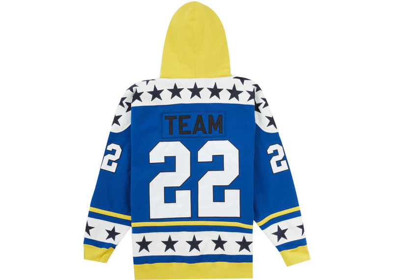 Supreme Supreme Hockey Hooded Sweatshirt (FW22) Royal outlook