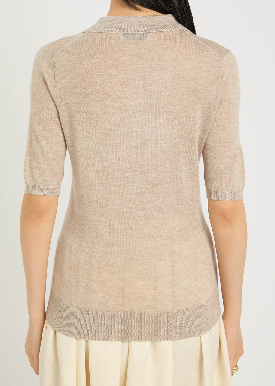 Gabriela Hearst Frank Cashmere and Silk-blend Polo - 3