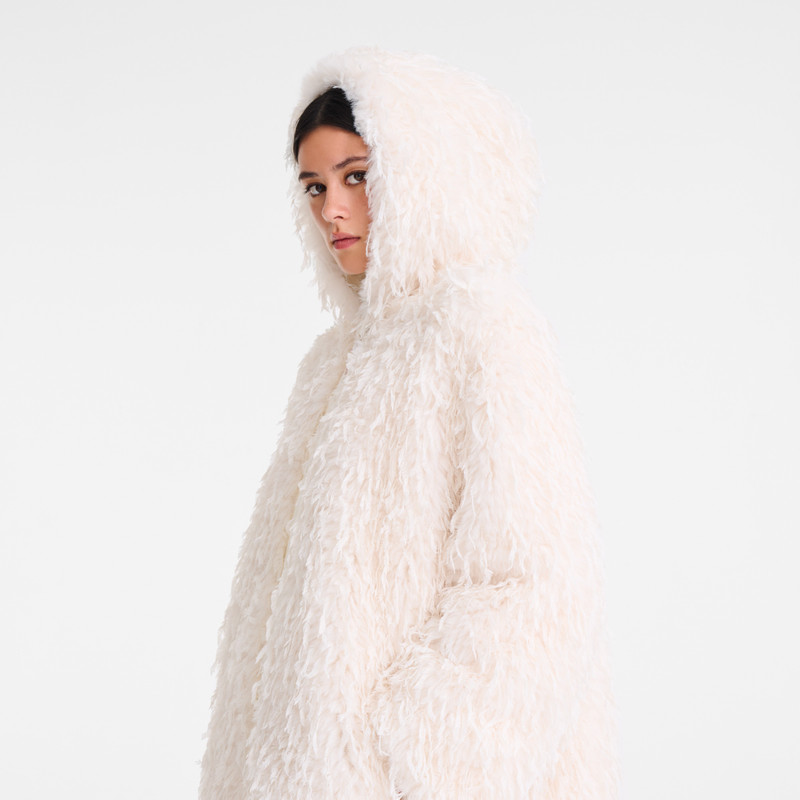 Coat Ivory - Faux fur 7