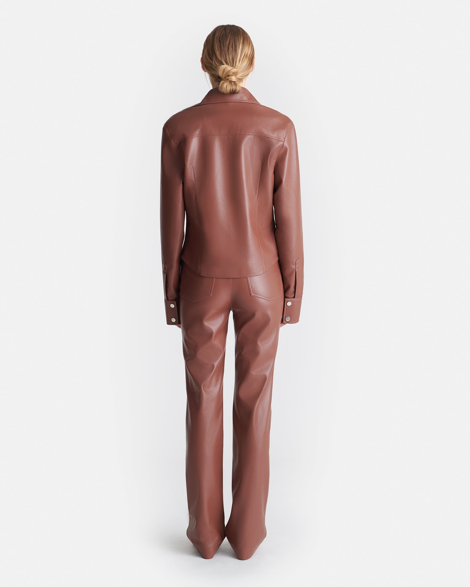 Okobor™ Alt-Leather Shirt Jacket - 4