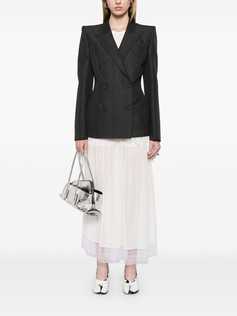 Alexander McQueen Prince of Wales double-breasted blazer outlook