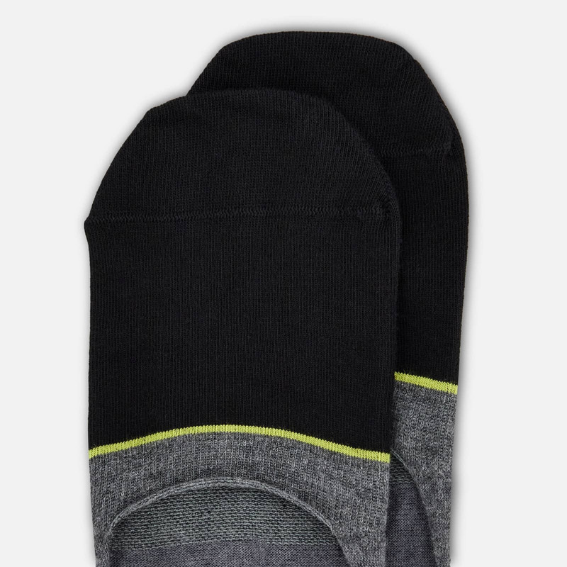 HOGAN Color Block Footlets Grey outlook