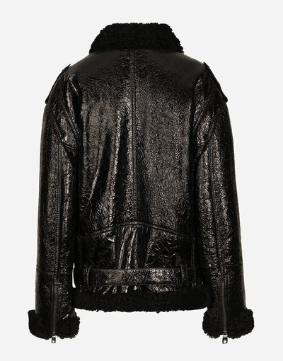 Dolce & Gabbana Shearling jacket outlook