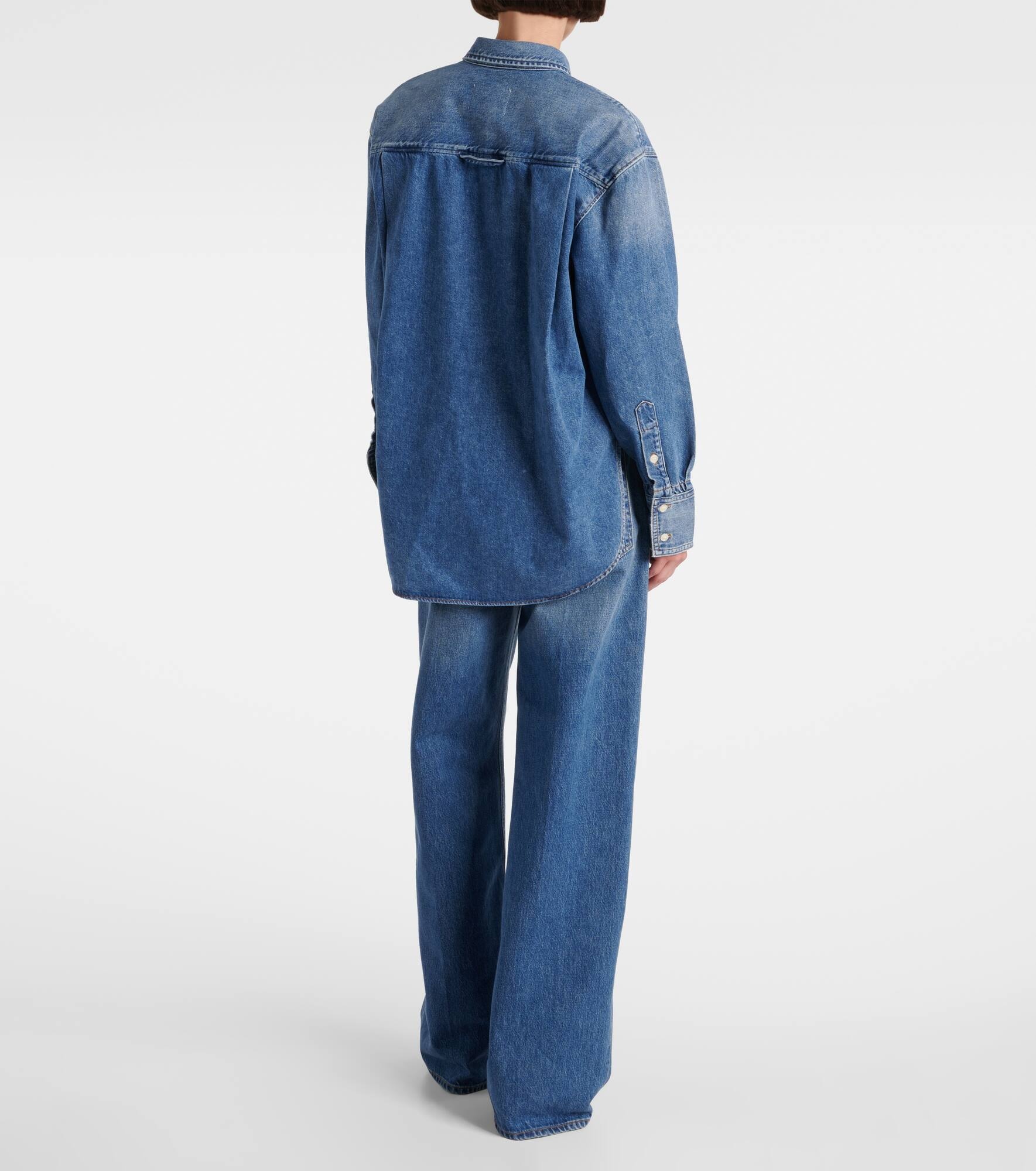 x Argent Harris denim shirt - 3