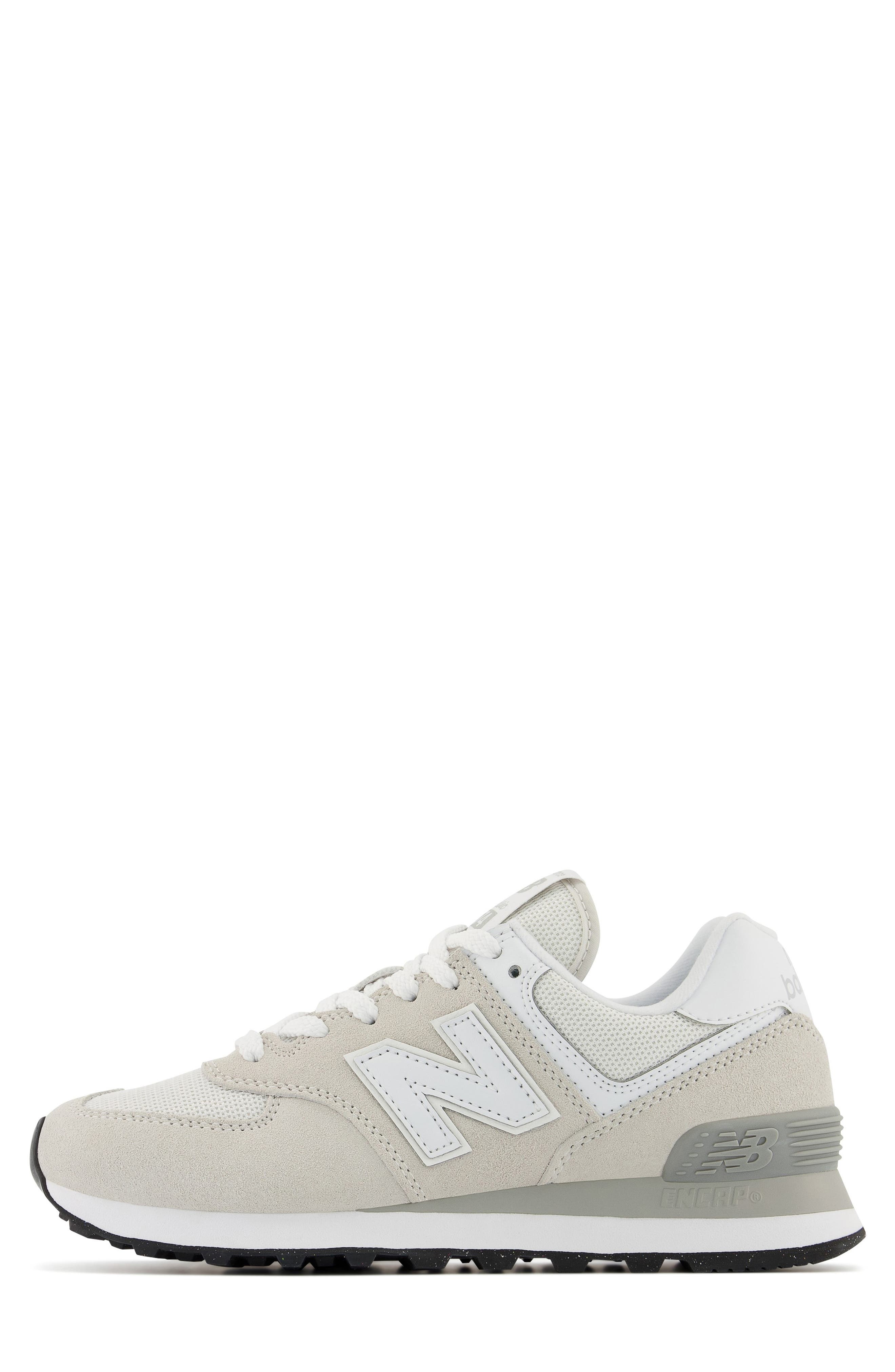 New Balance 574 Sneaker in Nimbus Cloud/White at Nordstrom - 7