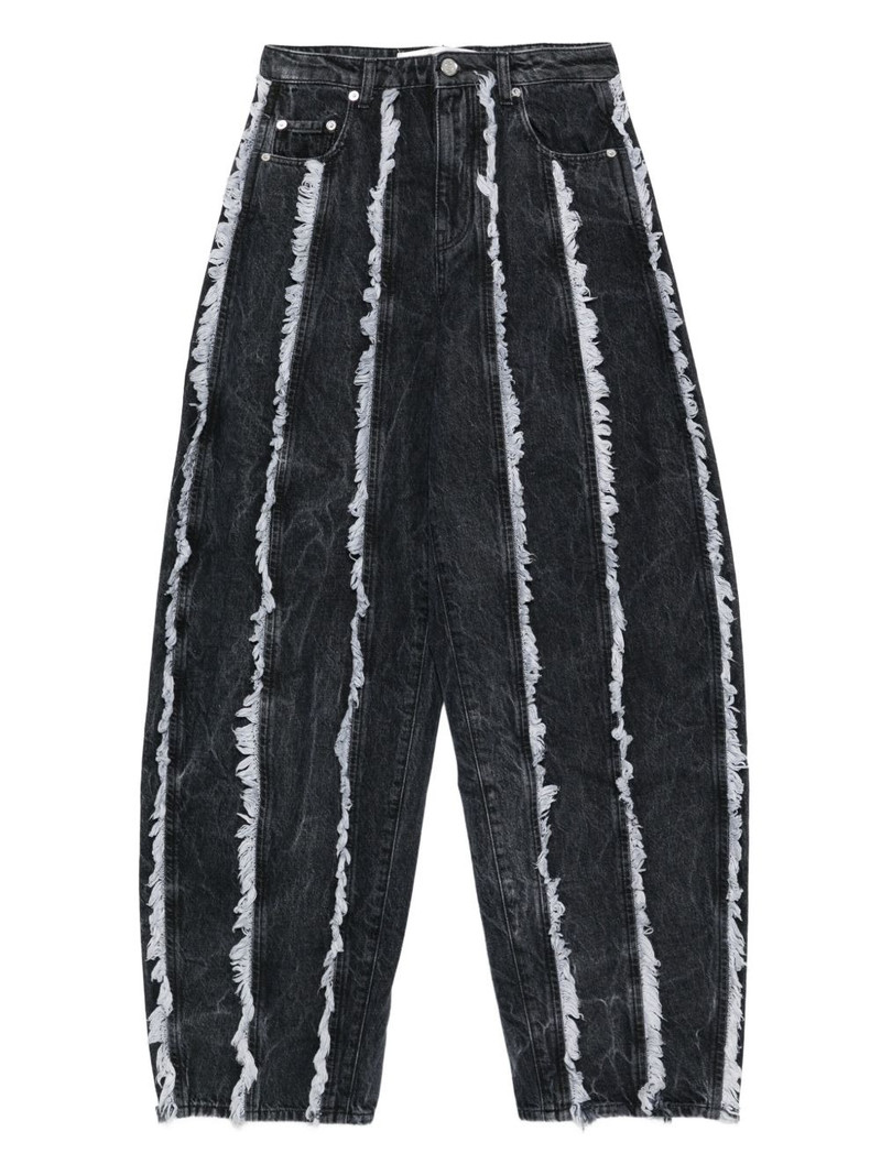 straight-leg jeans 1