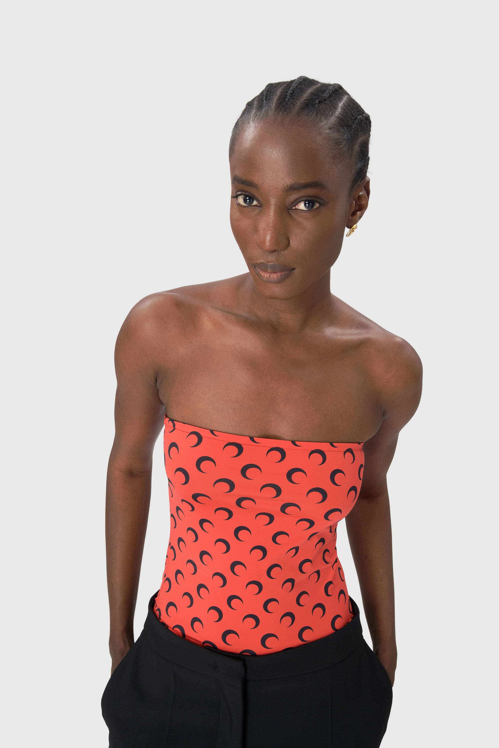 Recycled Moon Jersey Second Skin Tube Top - 3