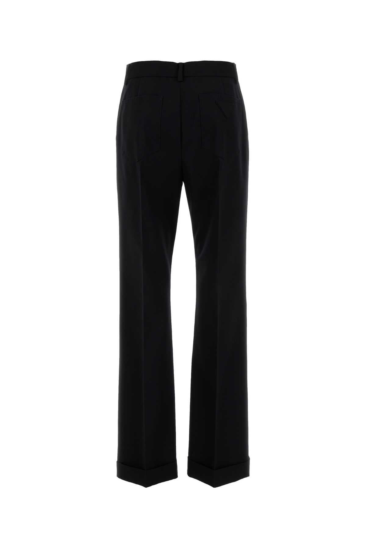 Prada Women Black Gabardine Pant - 2