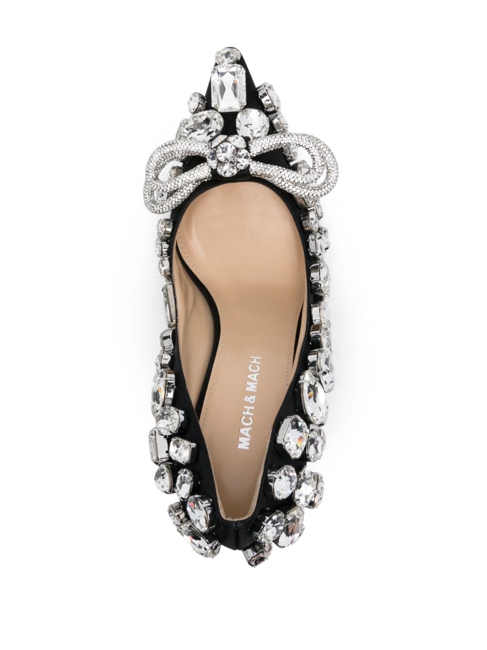 80mm crystal-embellished pumps - 4