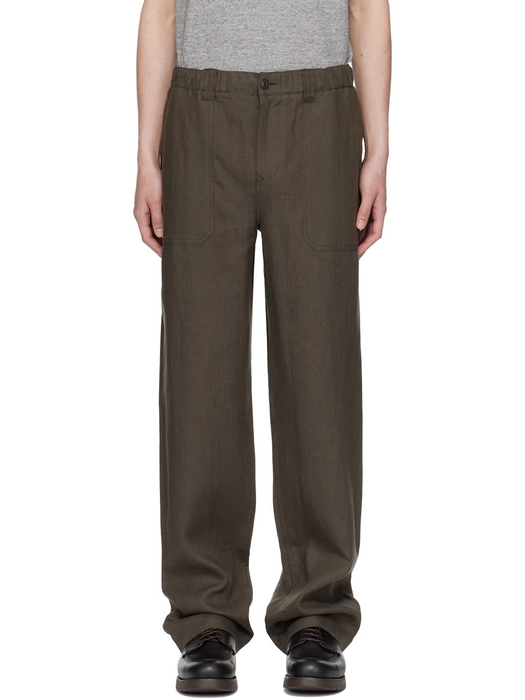 Khaki Forge Trousers - 1