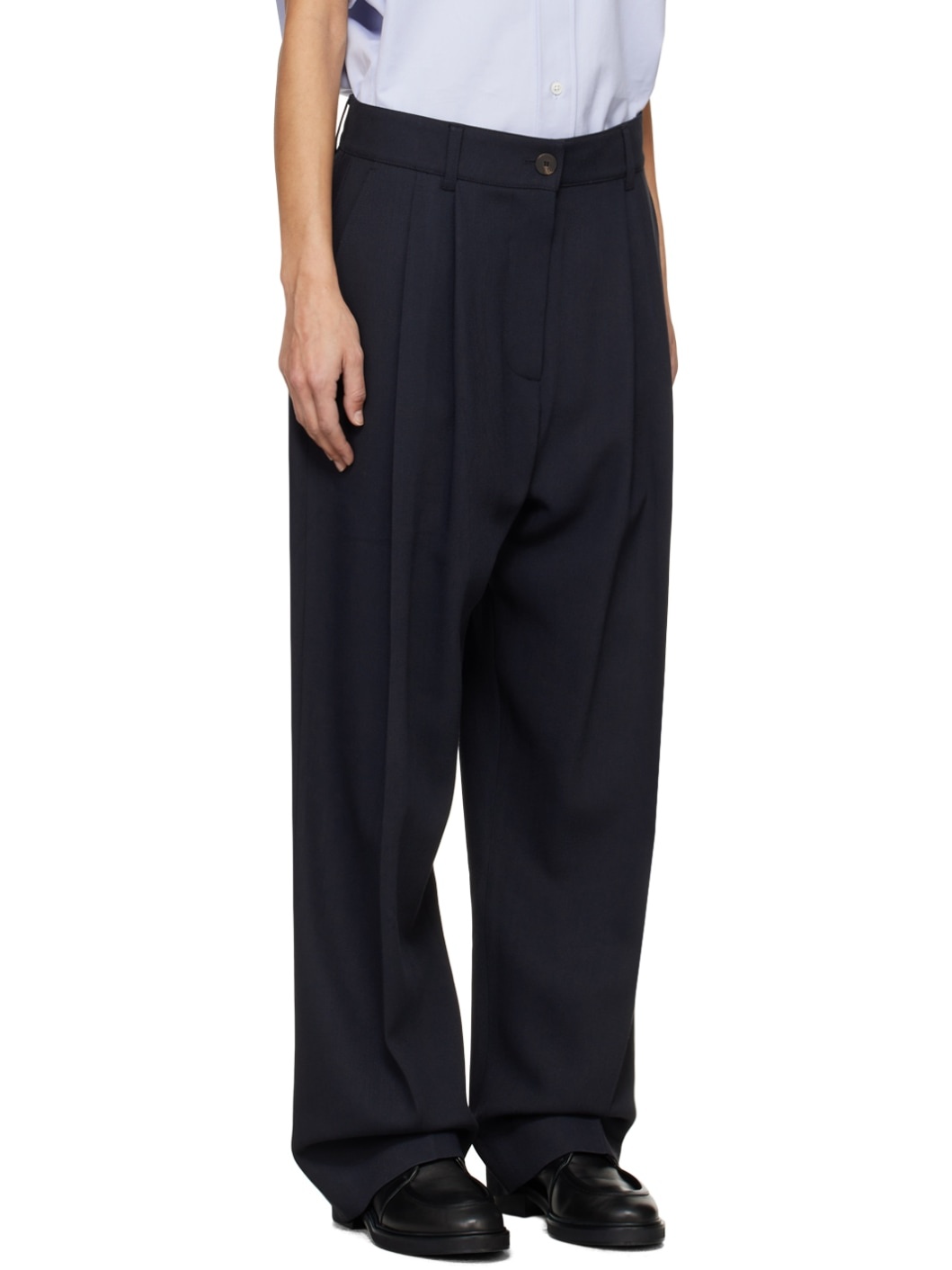 Navy Acuna Trousers - 2