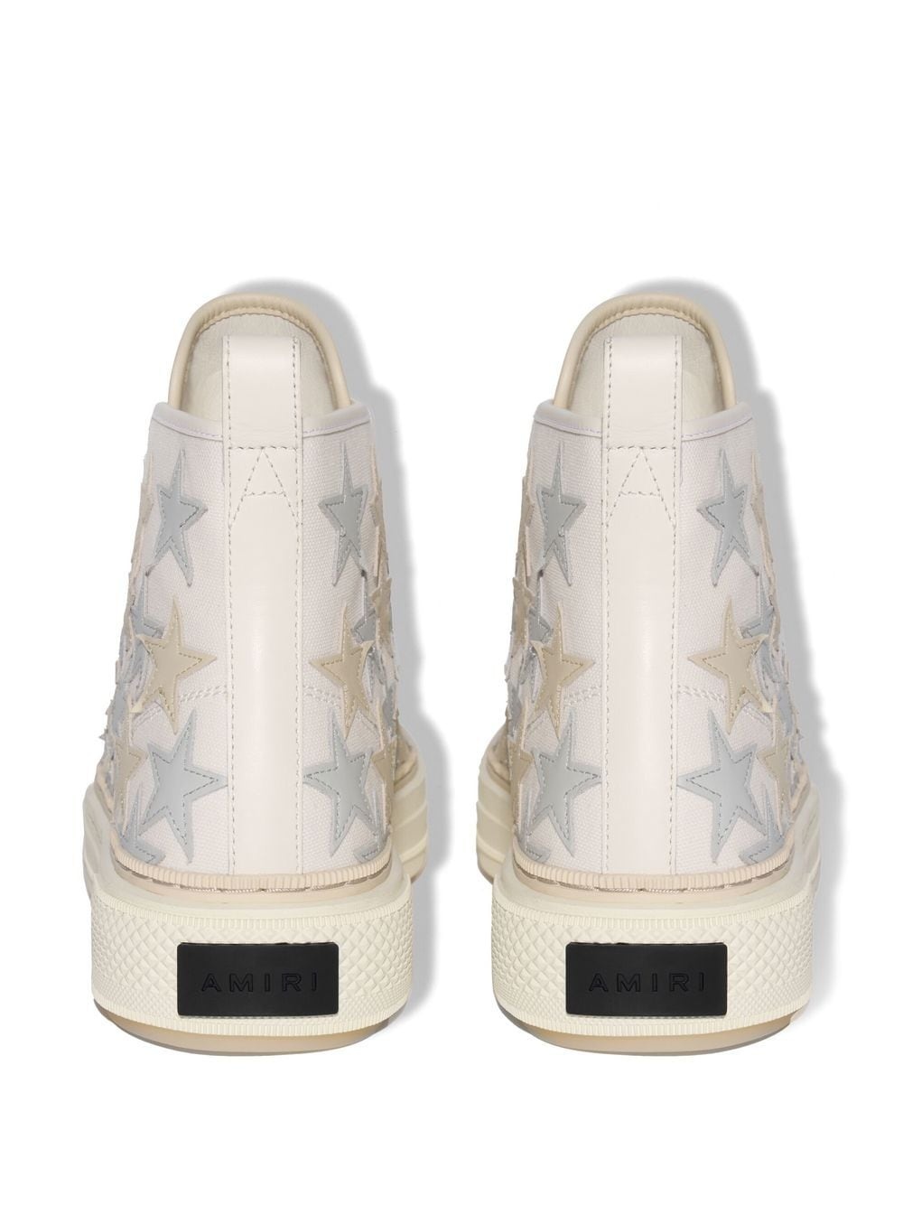 star-patch high-top sneakers - 3