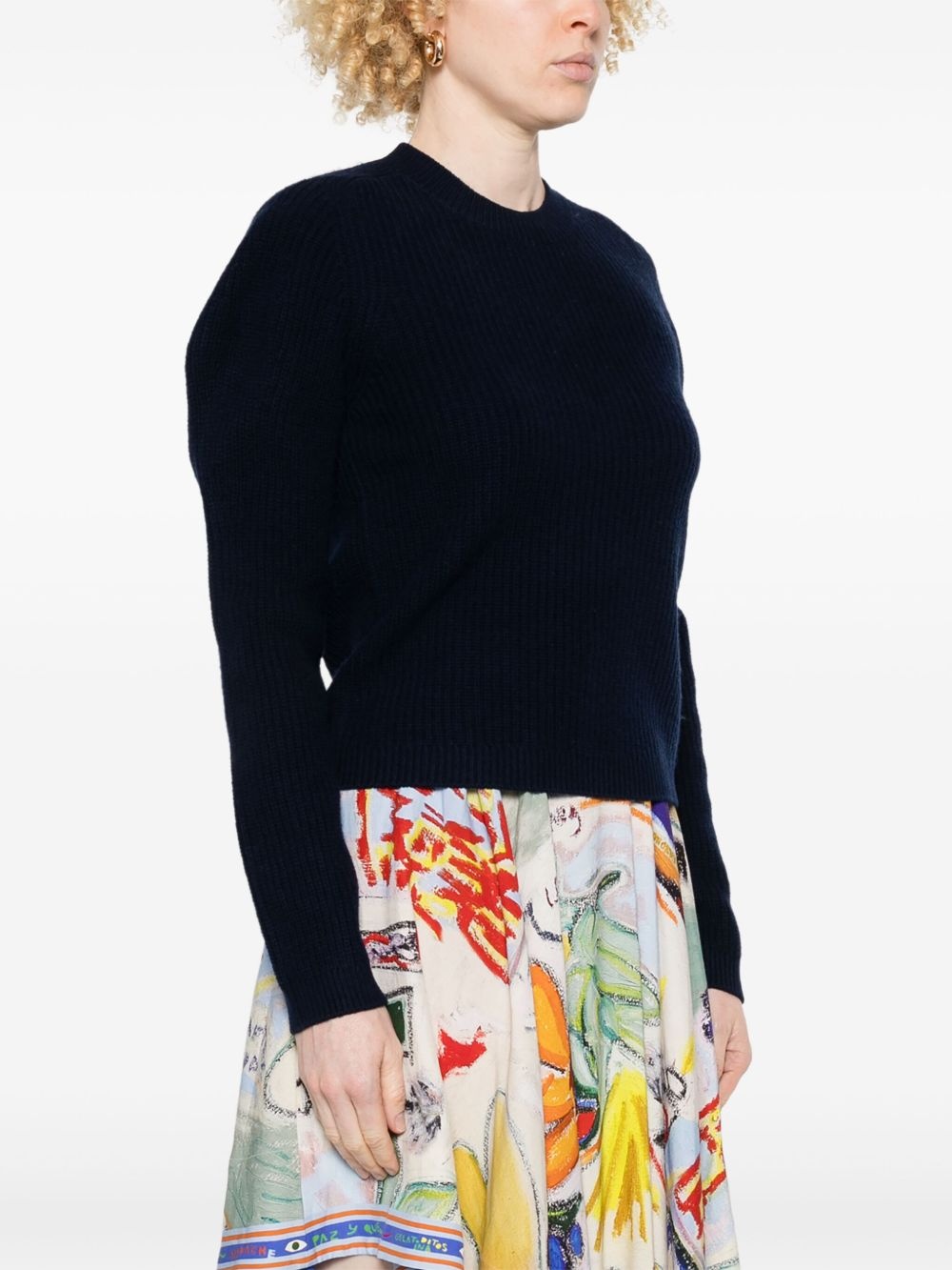 puff-sleeves sweater - 3