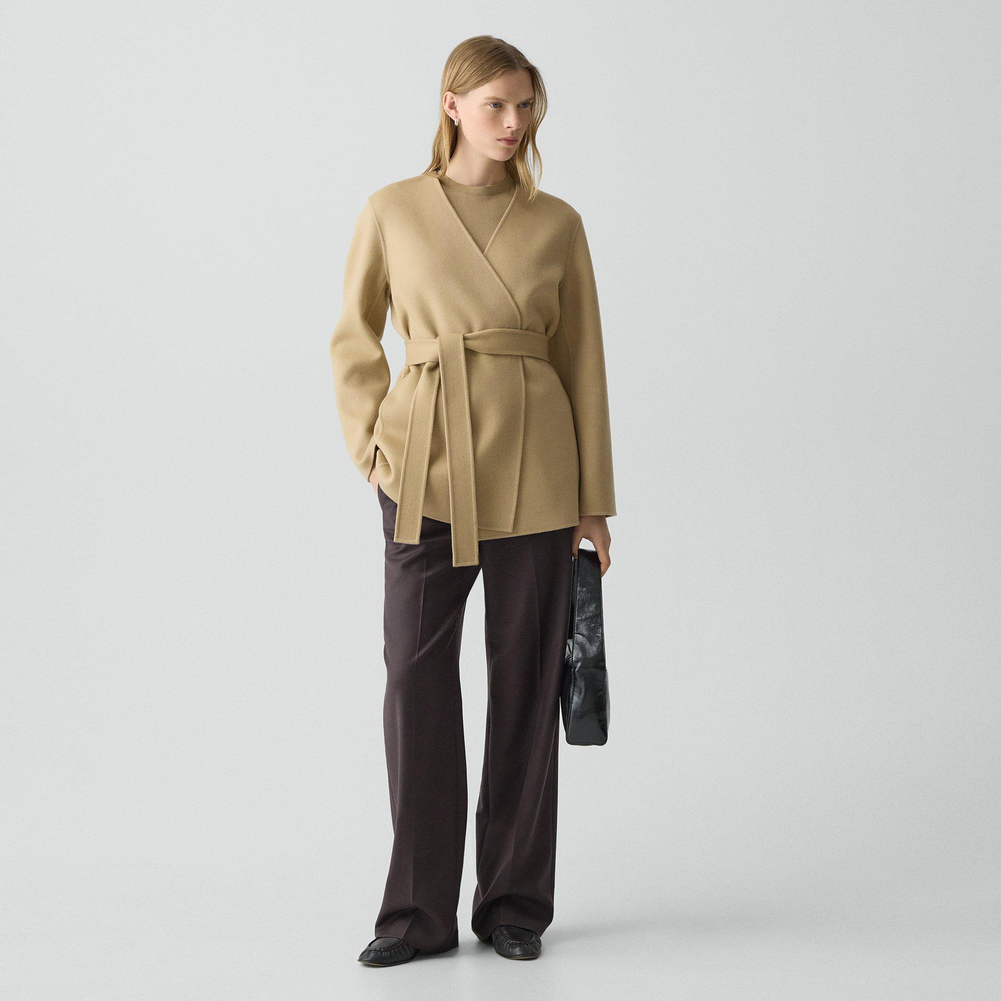 Cardigan Jacket in Double-Face Wool-Cashmere - 6