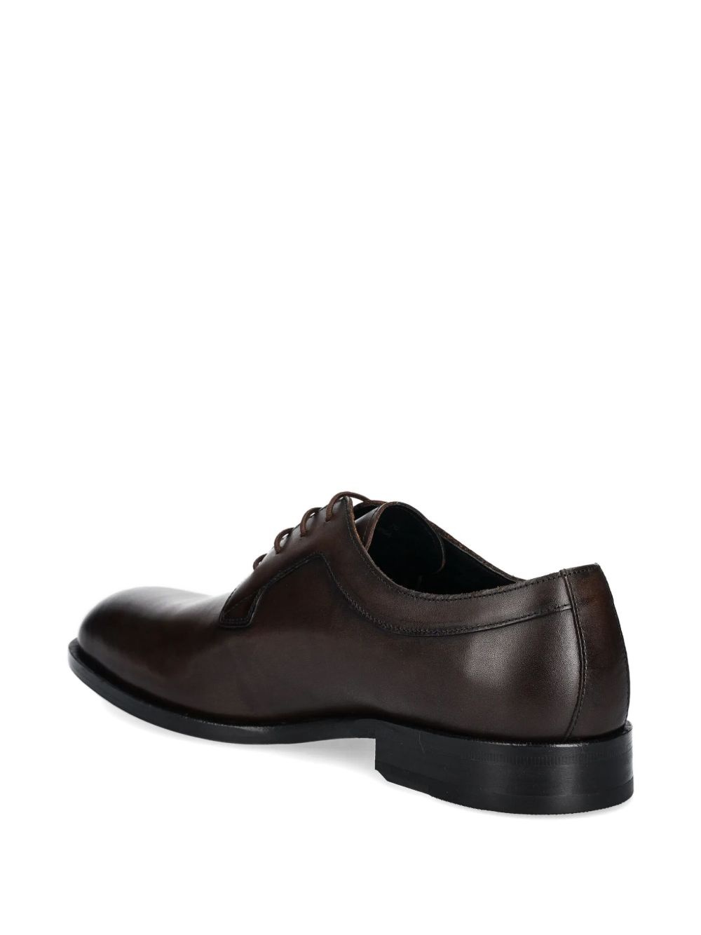 leather derby shoes - 3