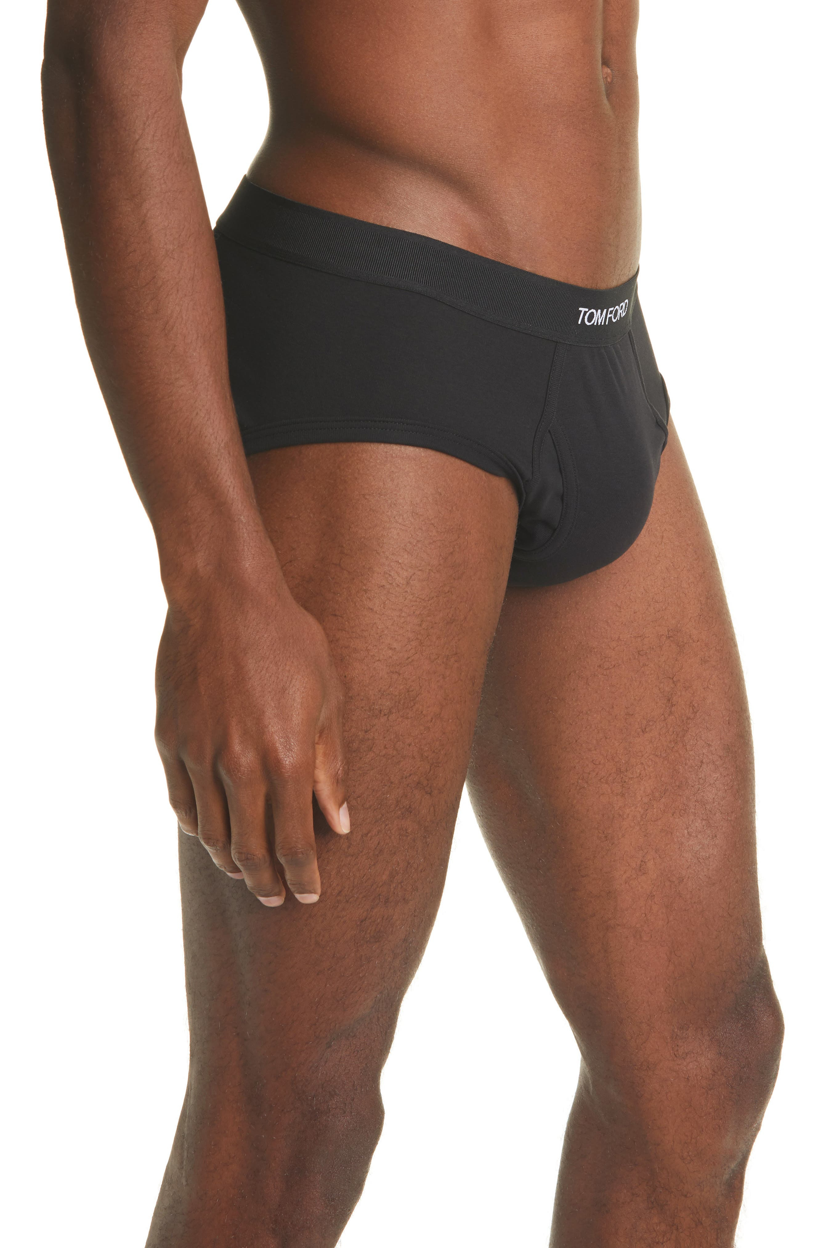 2-Pack Cotton Stretch Jersey Briefs - 4