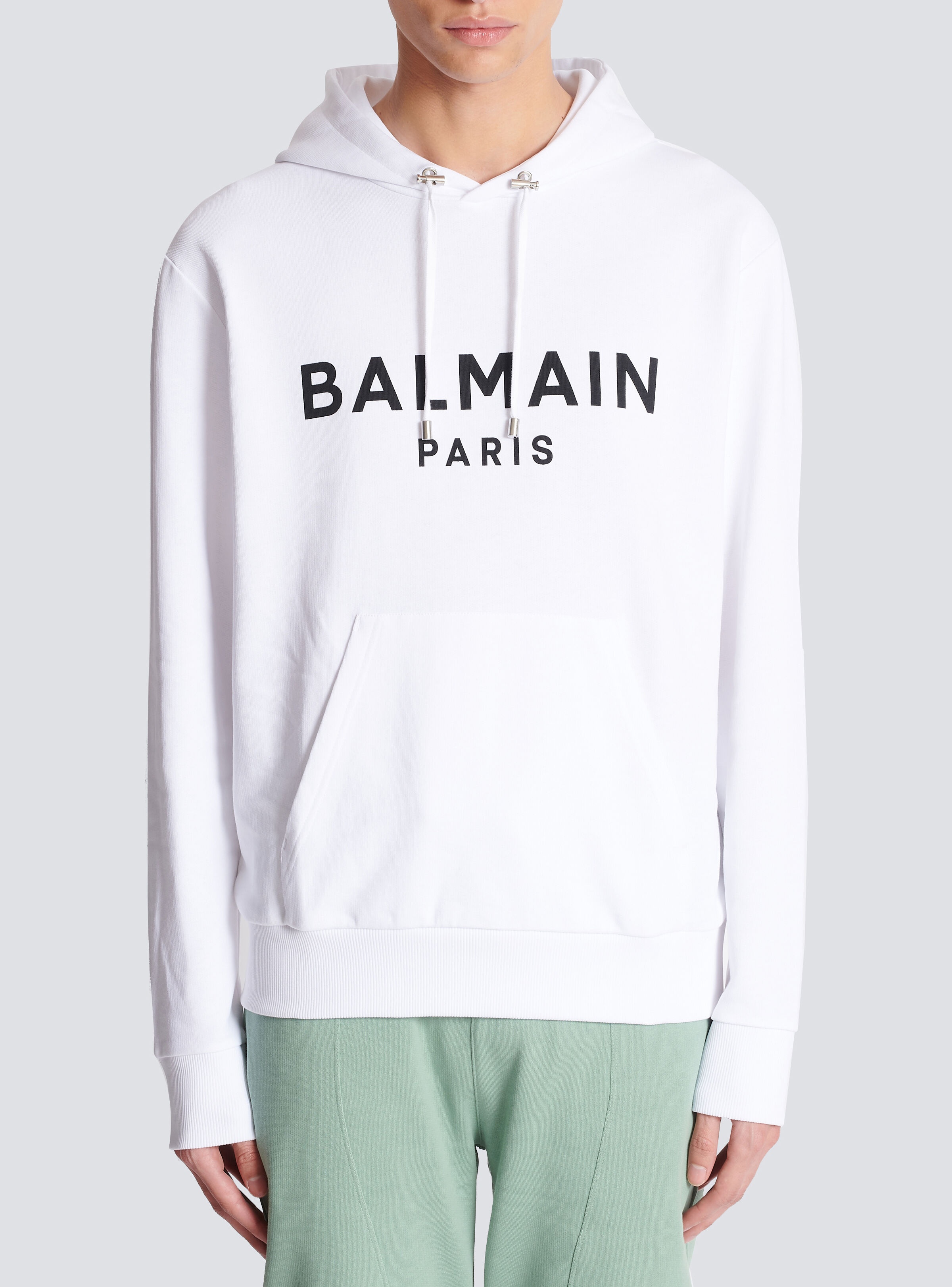 Printed Balmain Paris hoodie - 5