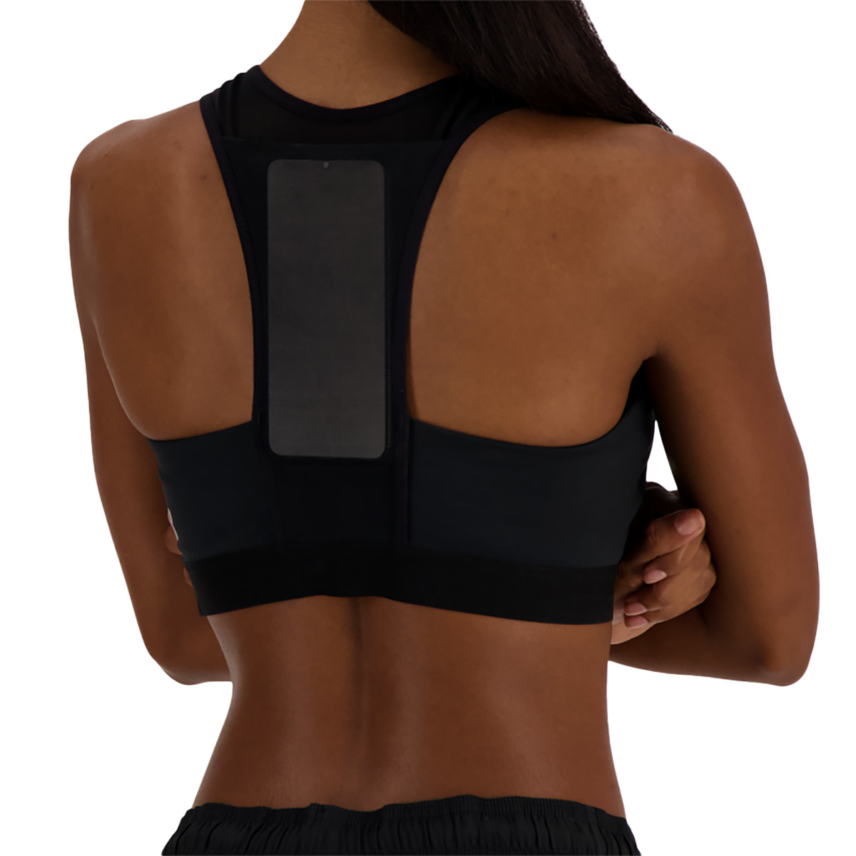 New Balance Sleek Medium Support Pocket Sports Bra - 4