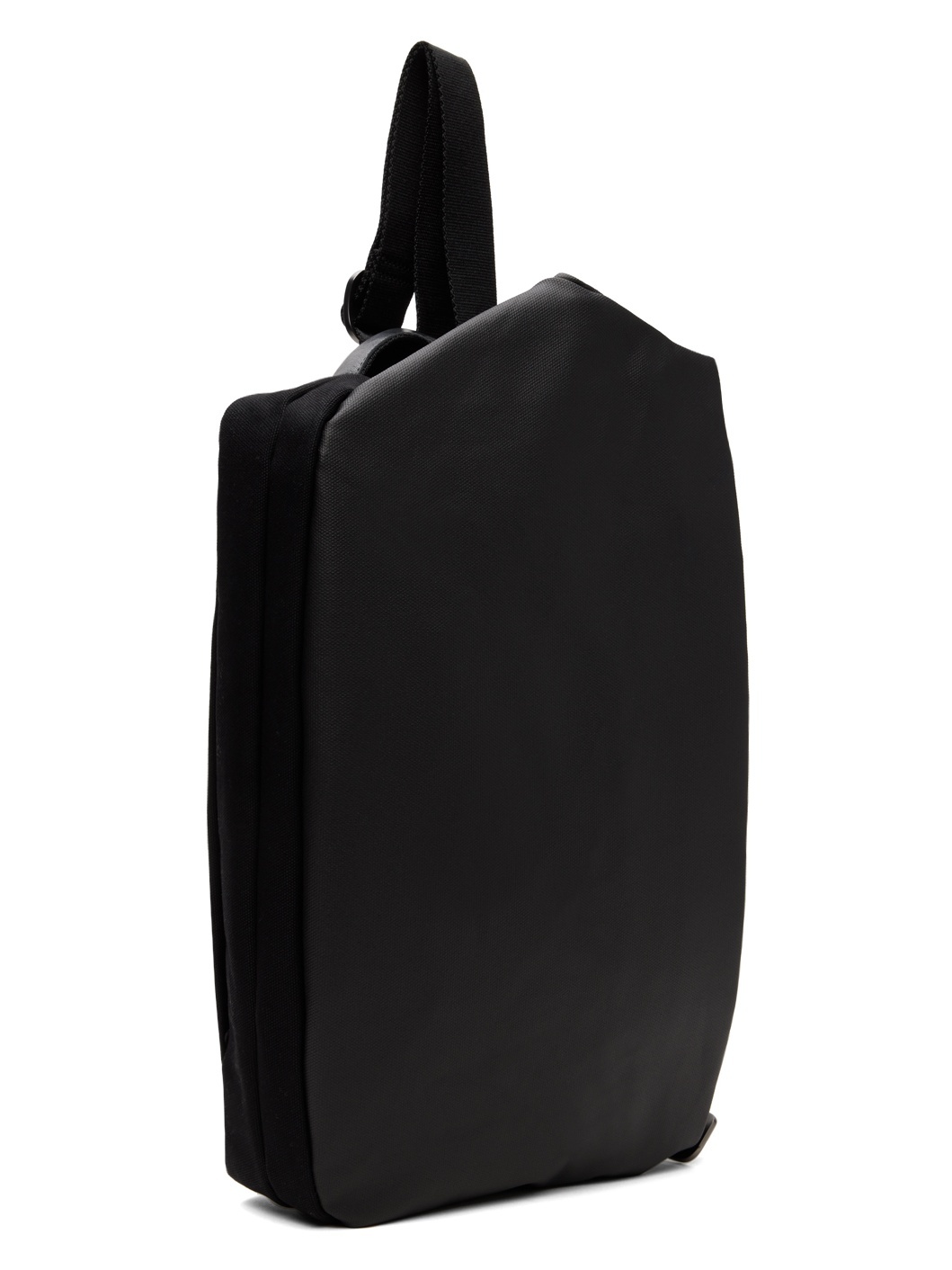 Black Riss Coated Canvas Pouch - 2