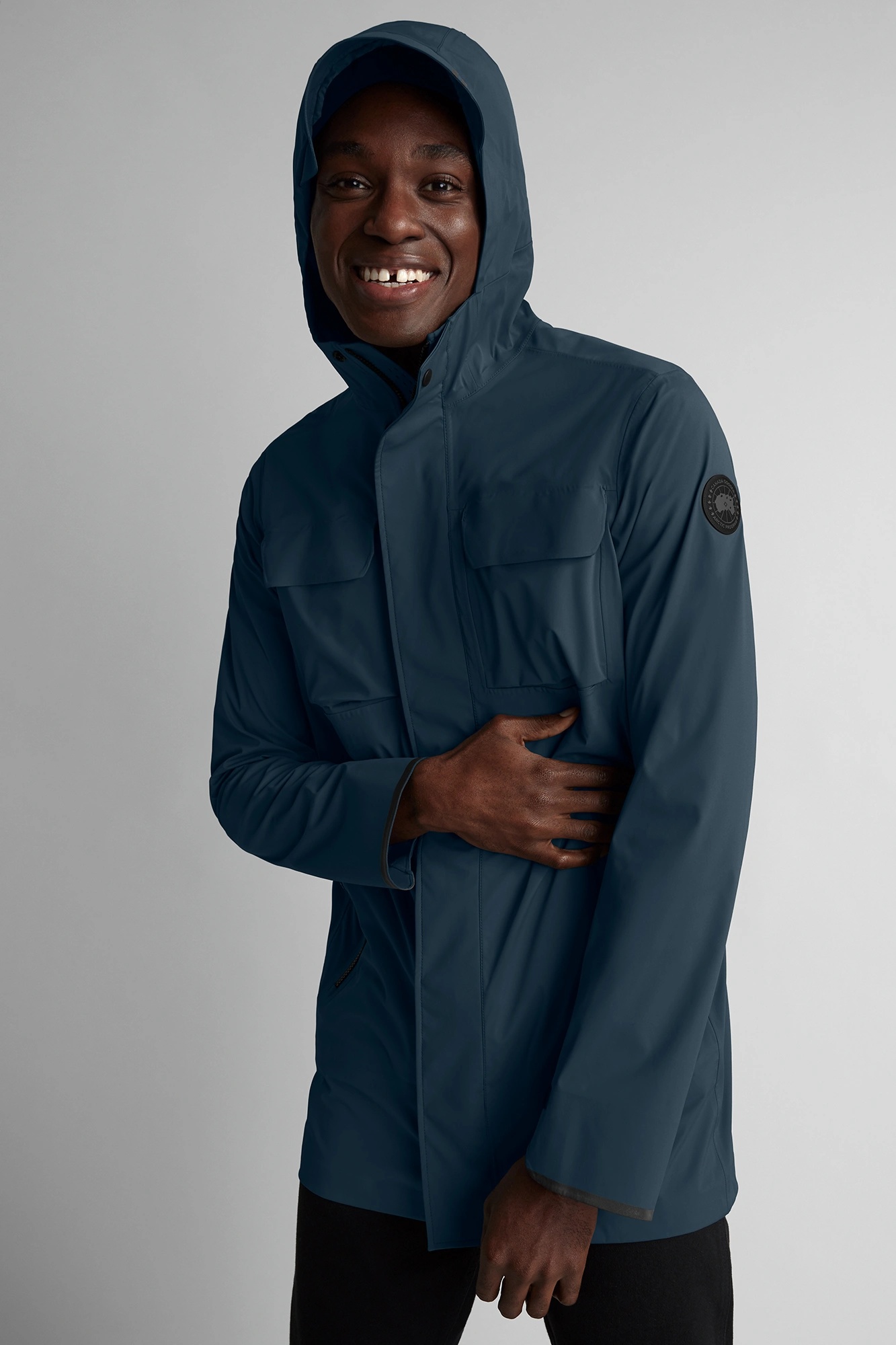 MEN'S WASCANA RAIN JACKET BLACK LABEL - 7