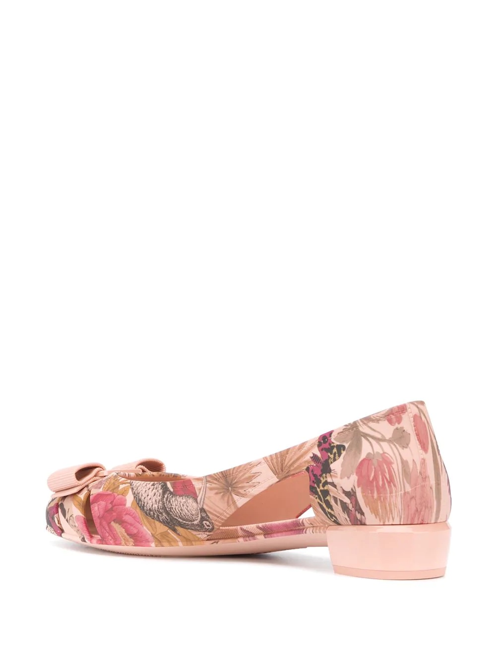 floral print Vara ballerina shoes - 3