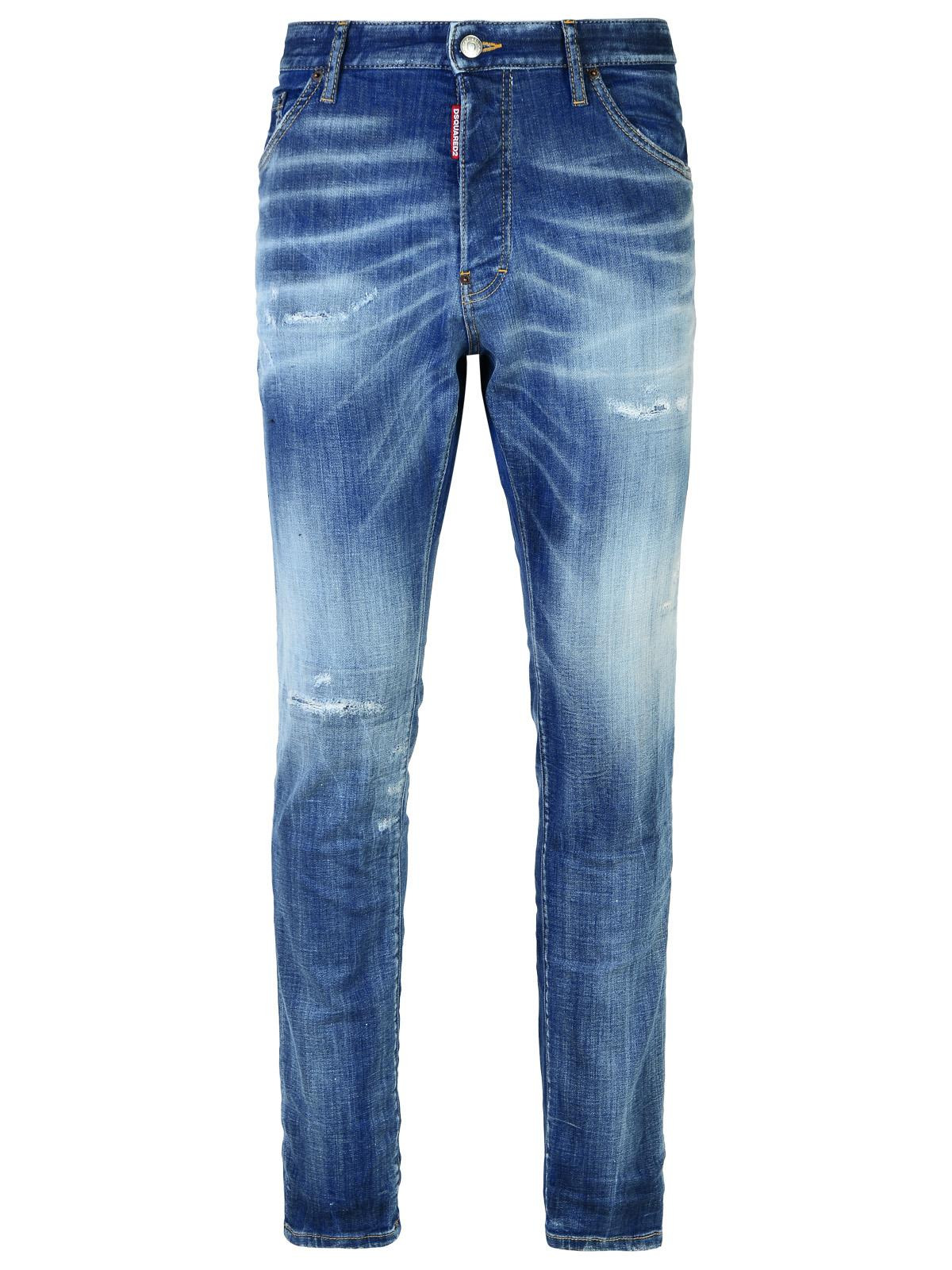 Dsquared2 'Cool Guy' Blue Cotton Denim Jeans Men - 1