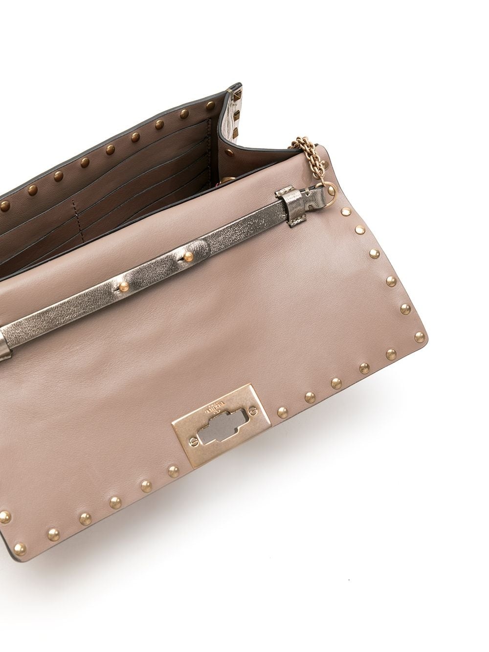 Rockstud leather crossbody bag - 6