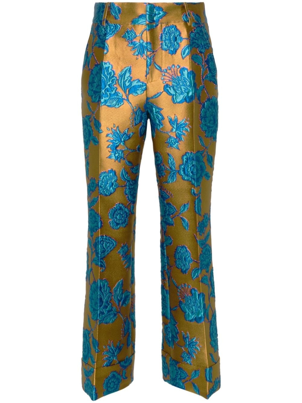 Hendrix jacquard tailored trousers - 1