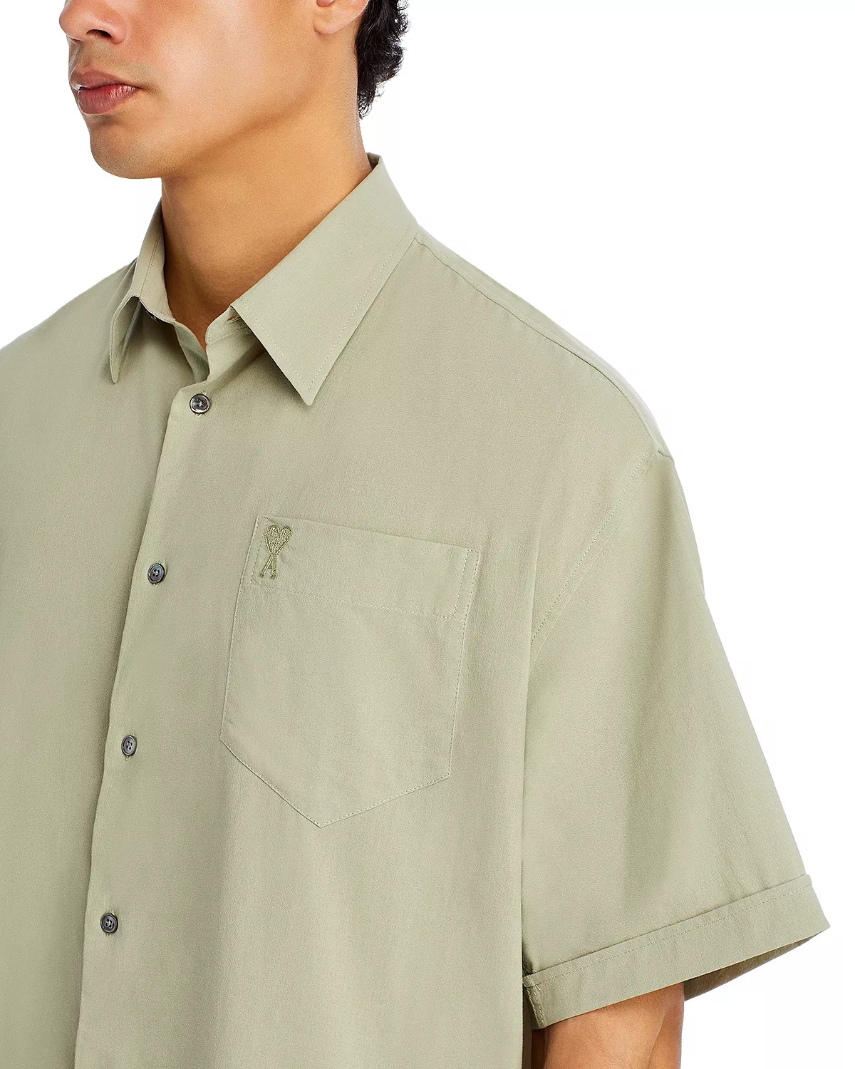 Boxy Fit Short Sleeve Shirt - 6