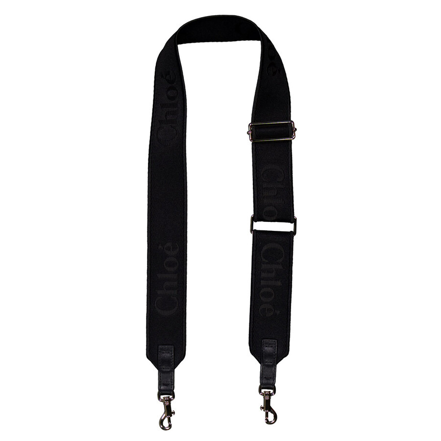 Chloe Logo Canvas Adjustable Bag Strap - 3