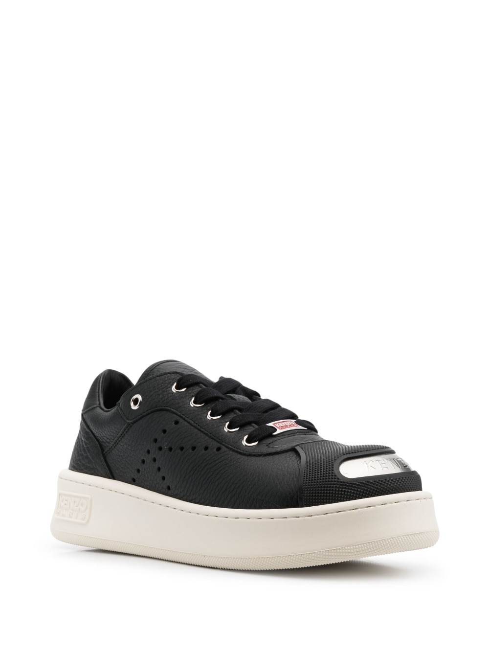 Hoops logo-plaque trainers - 2
