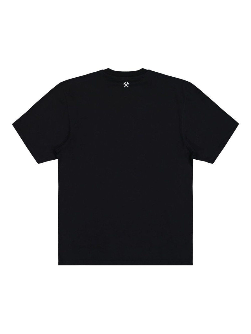 GmbH embroidered cutout logo T-shirt outlook