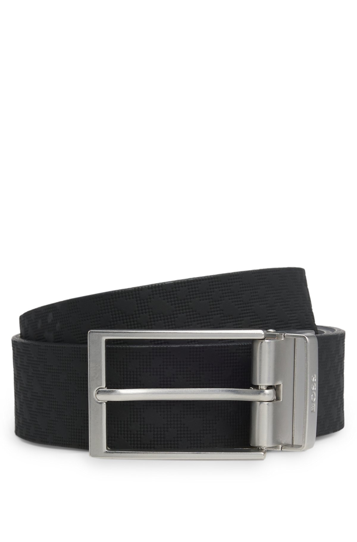 REVERSIBLE BELT IN ITALIAN LEATHER - 1