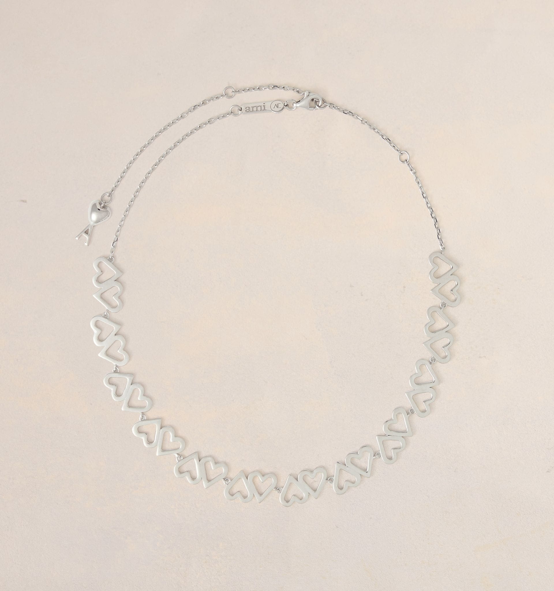 Upside Down Hearts Necklace - 4