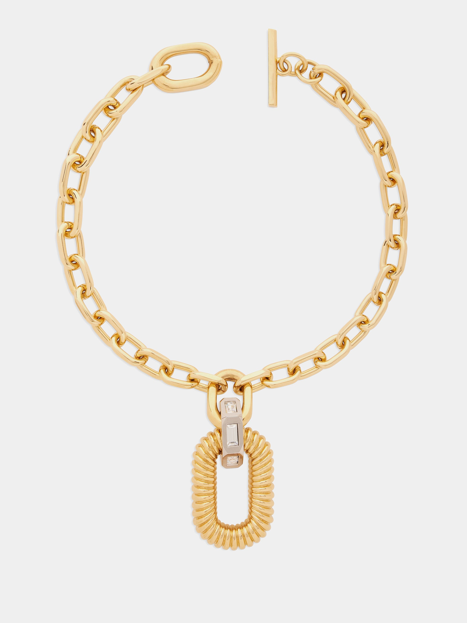 GOLD XL LINK NECKLACE - 2