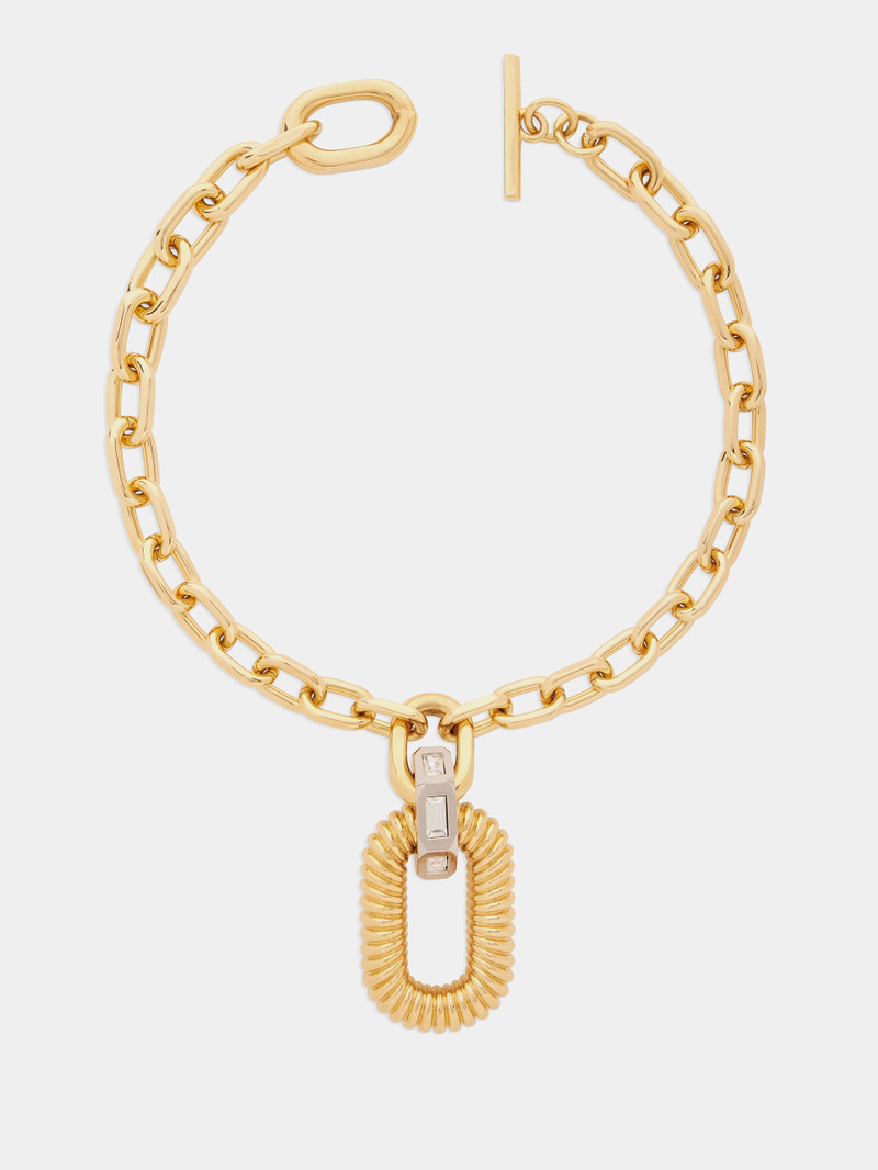 rabanne GOLD XL LINK NECKLACE outlook