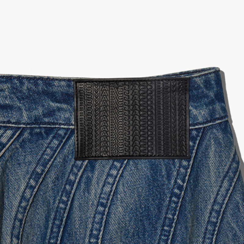 THE WAVE DENIM SKIRT 6