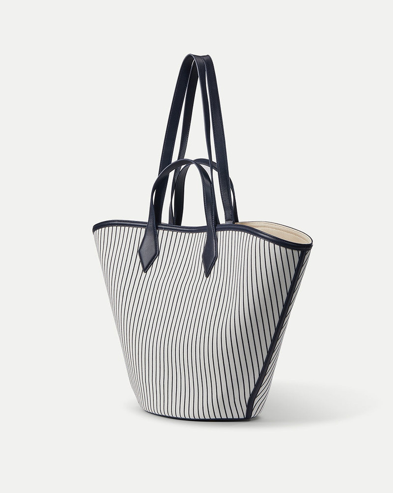 LARGE CREST TOTE 5