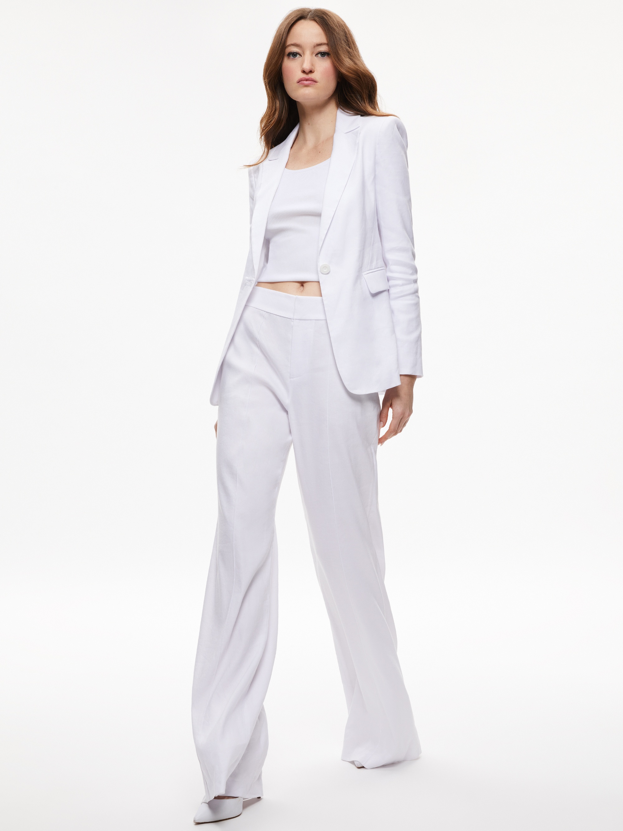 MACEY LINEN BLAZER - 5