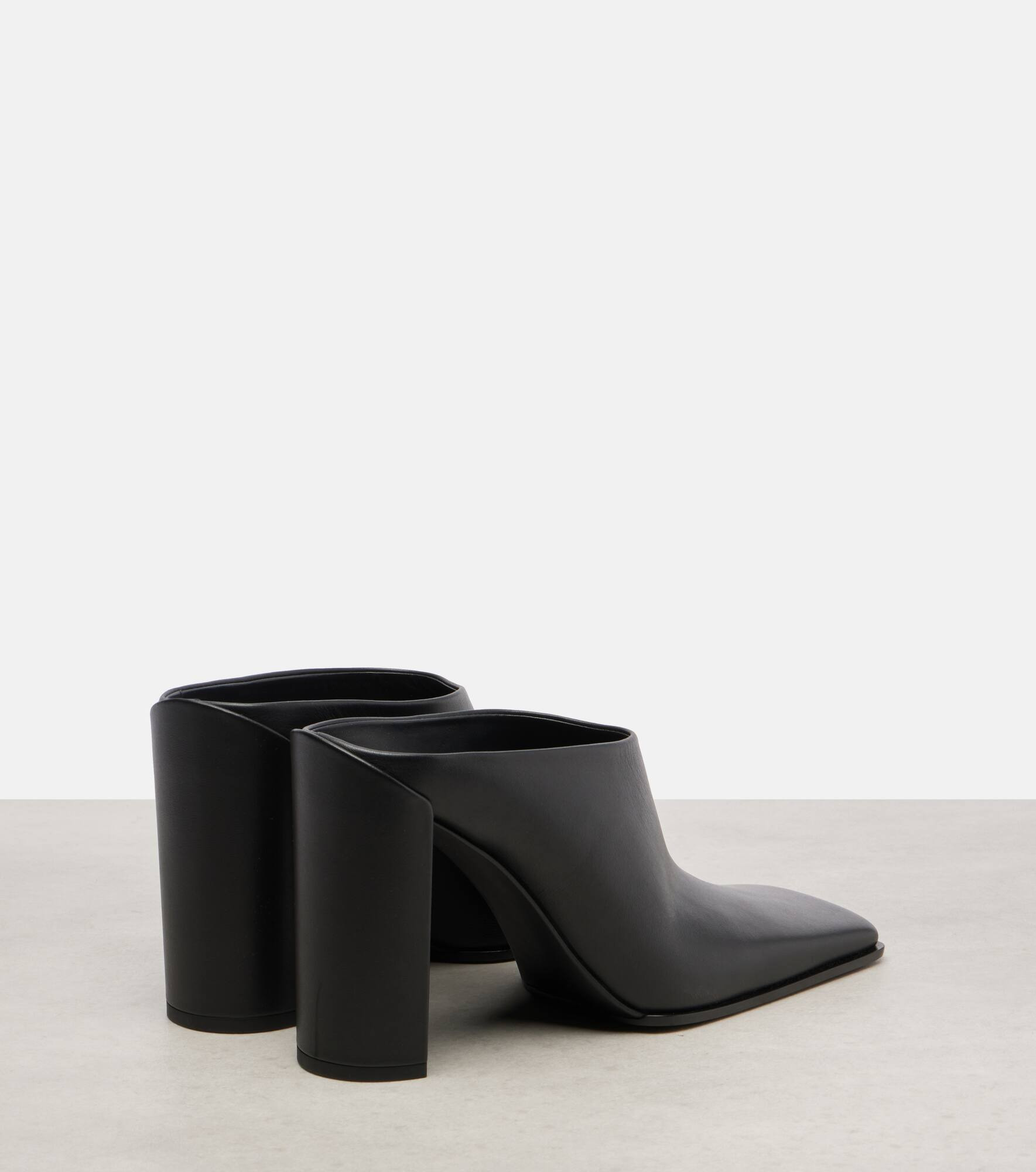 90 leather mules - 2