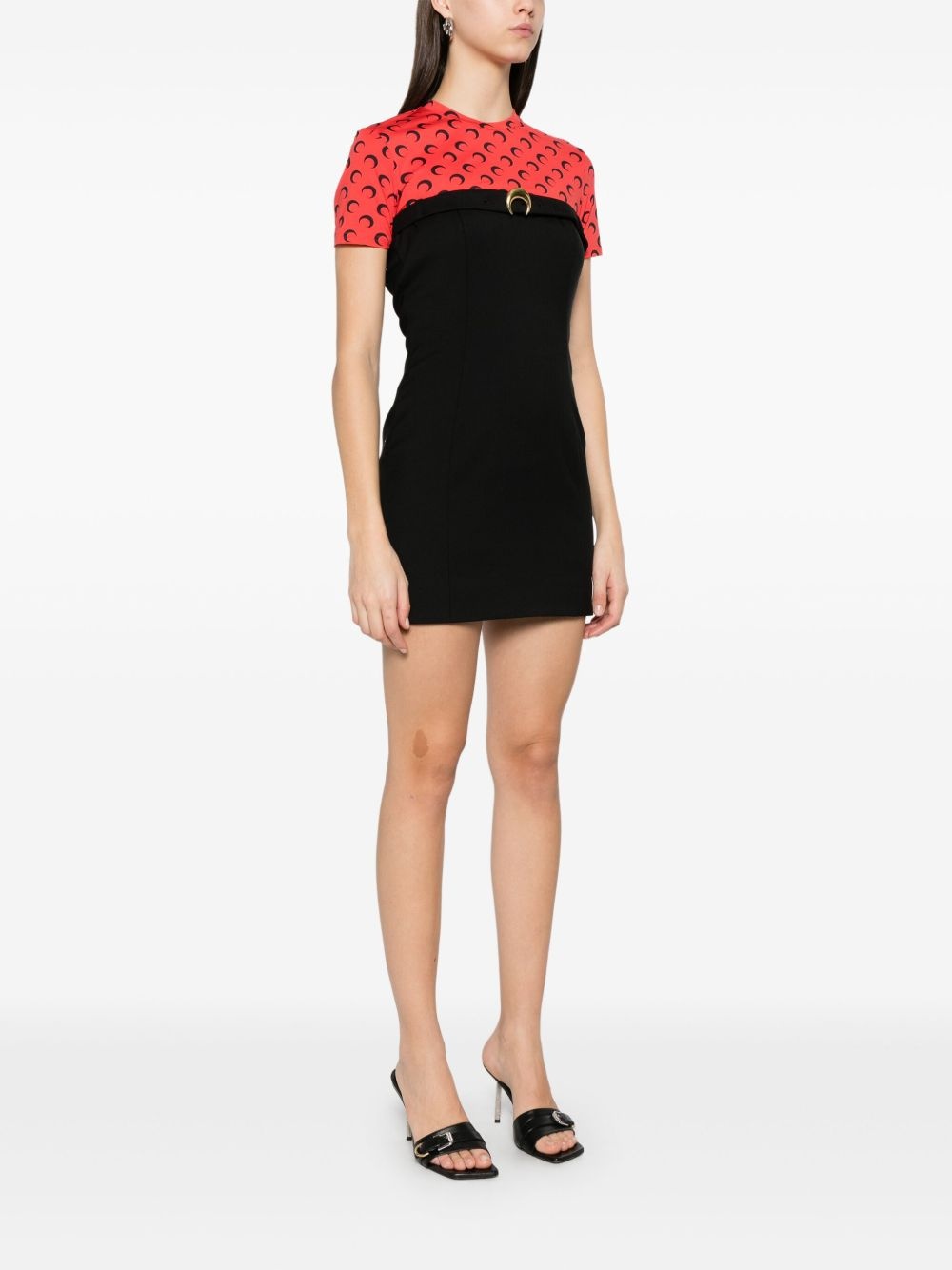 twill mini dress - 3