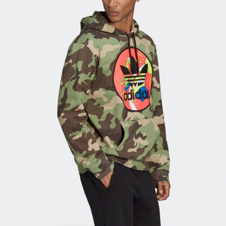 Men's adidas originals x JEREMY SCOT Crossover Pattern Fleece Multi-Color H53373 - 5