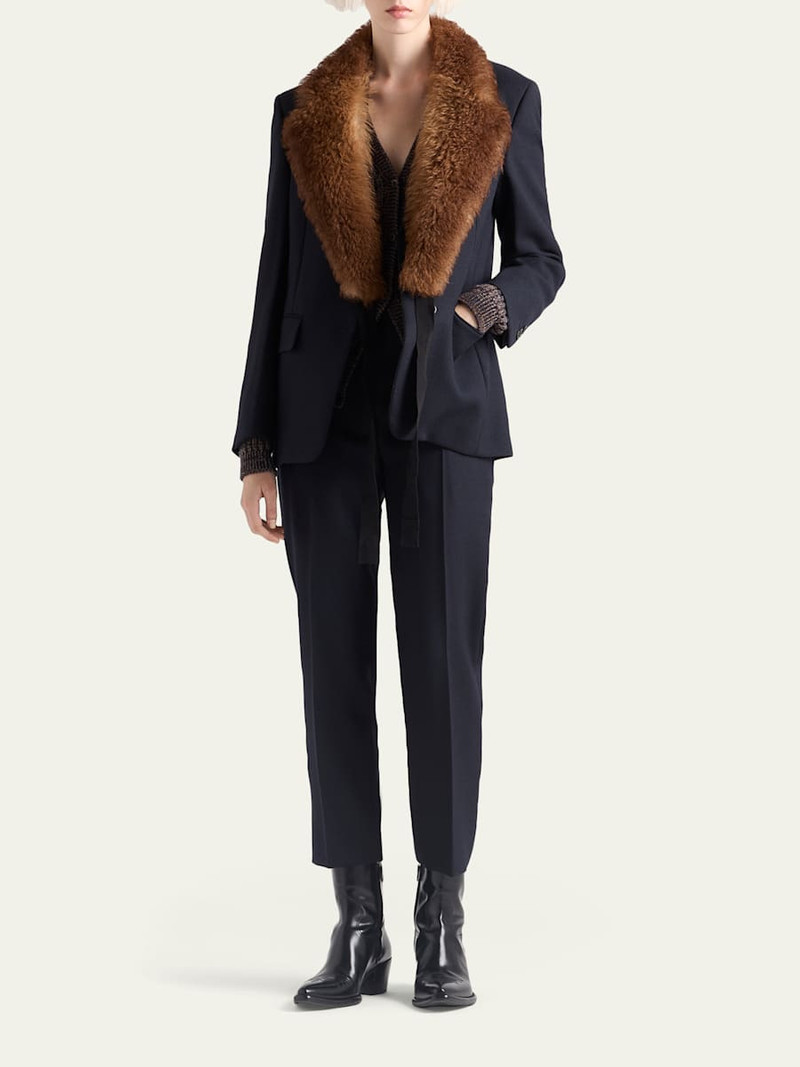 Prada Rush Stitch Pants outlook