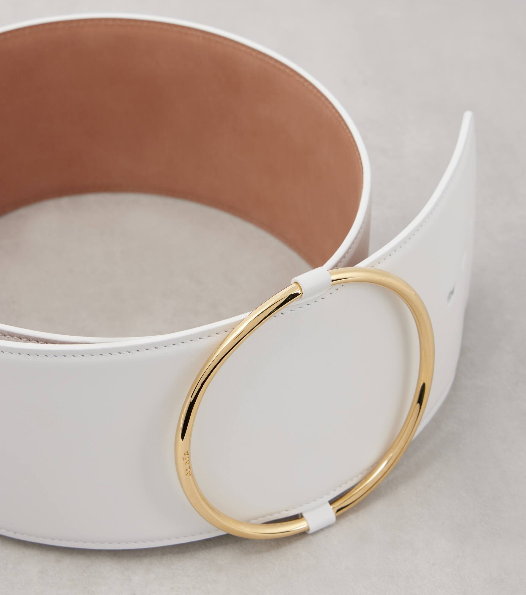Ring leather belt - 3